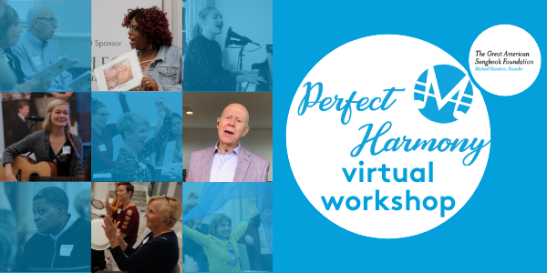 People singing and playing instruments - &quot;Perfect Harmony virtual workshop&quot;
