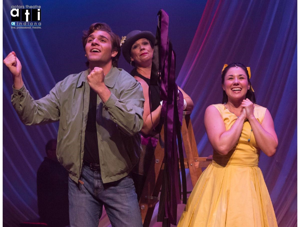 Three actors from Actors Theatre of Indiana&#x27;s production of &quot;The Fantasticks.&quot;