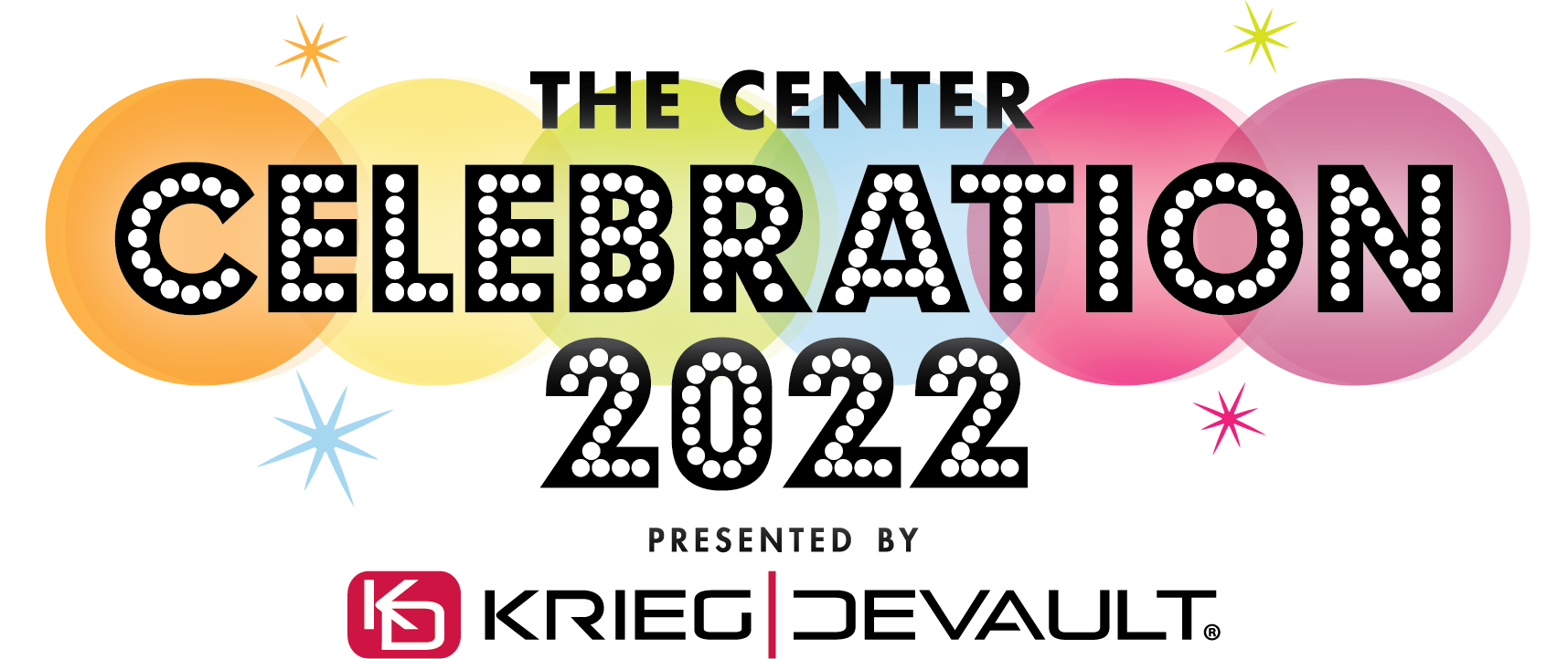 The Center Celebration 2022 logo