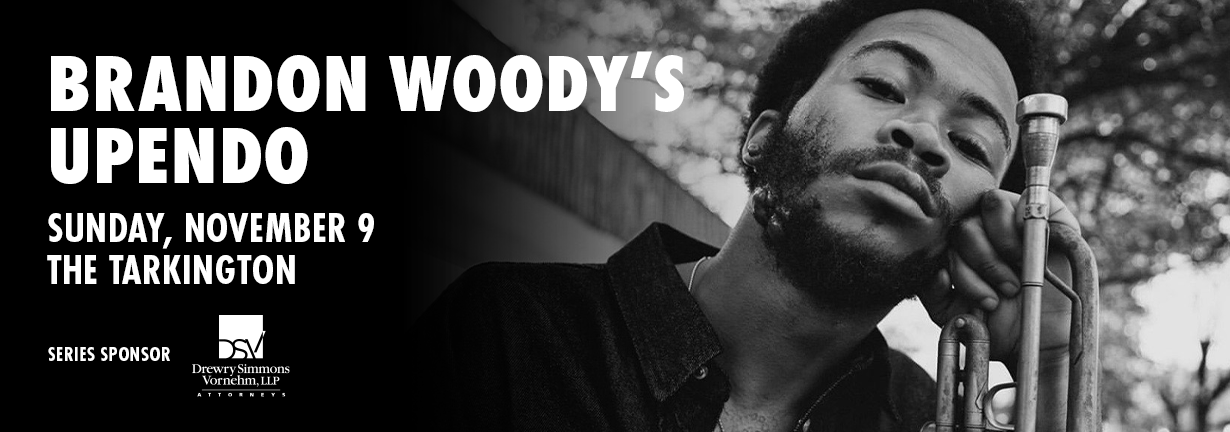 Brandon Woody's Upendo, Sunday, November 9 at the Tarkington