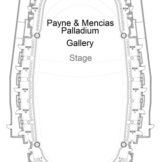 Payne & Mencias Palladium Gallery level seating map